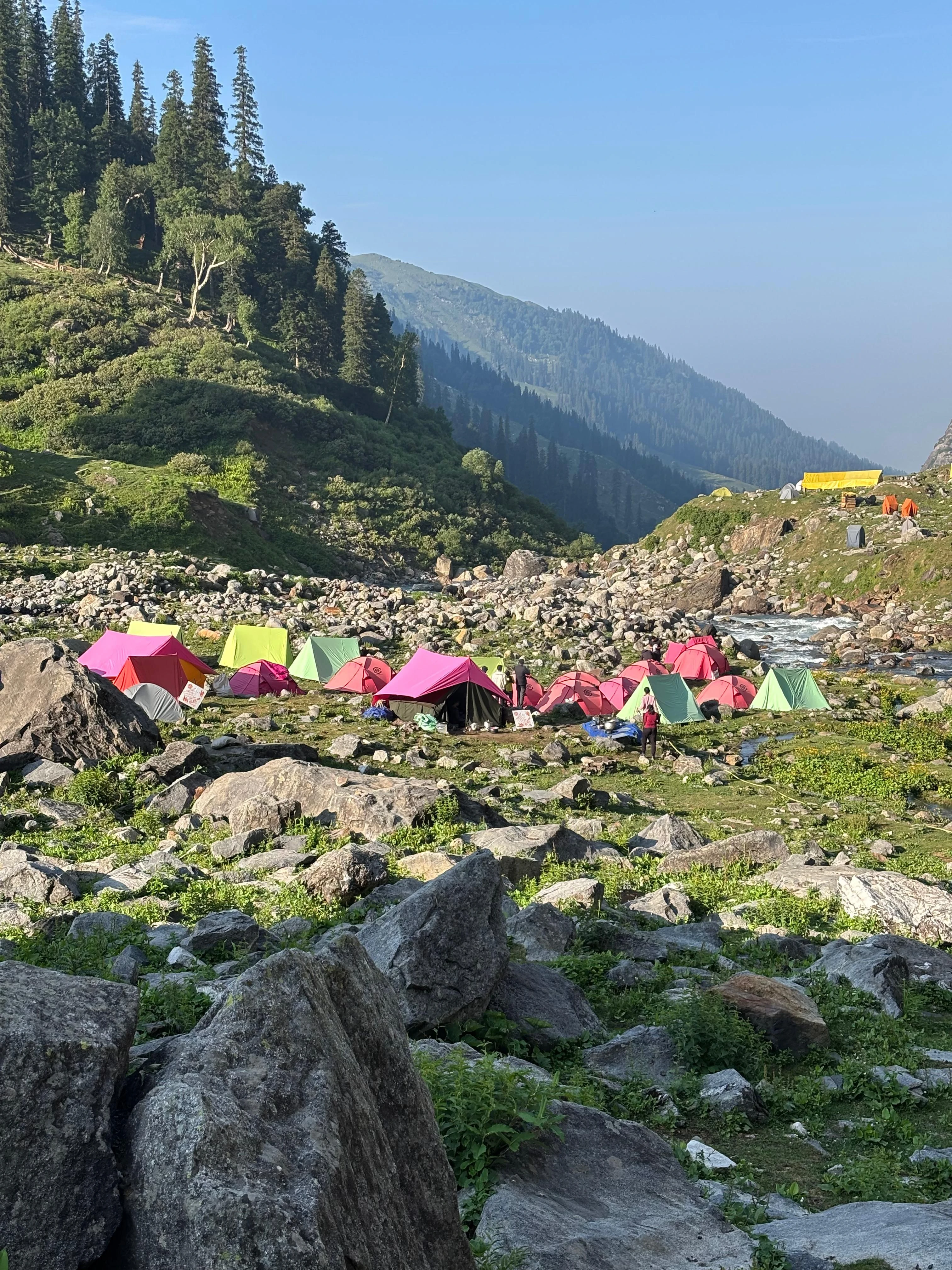 Day 2: Kheerganga Trek | Camping Under the Stars