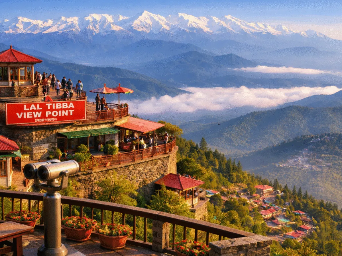 Day 1: Arrival in Mussoorie | George Everest | Dalai Hills | Landour Exploration | Lal Tibba Sunset | Artist Night & Bonfire