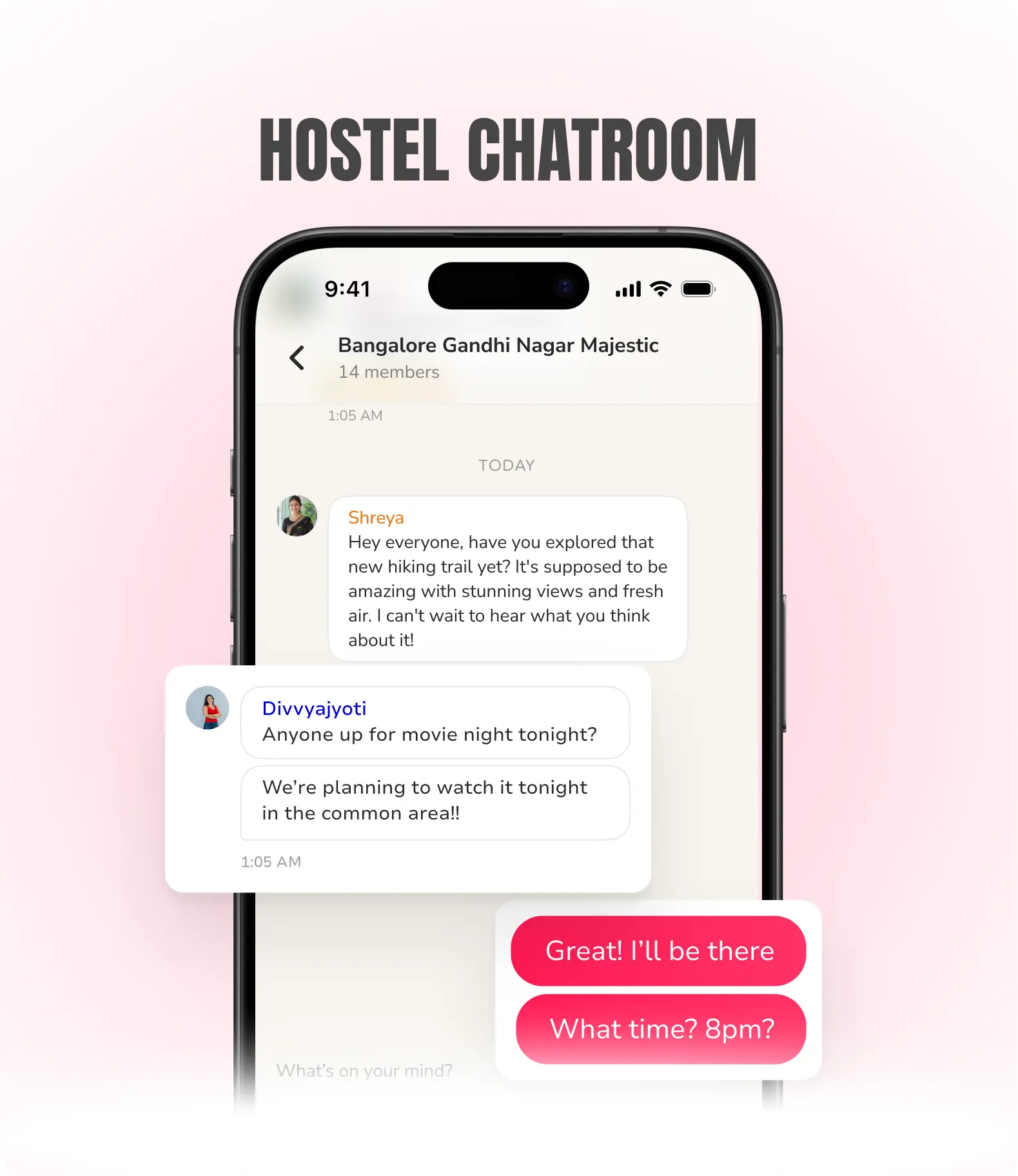 Hostel Chatroom